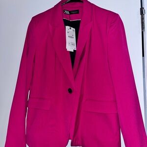 Zara Women's Pink Blazer